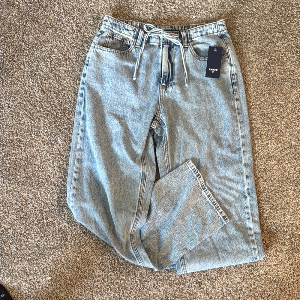 Parke x Target Mid-Rise Baggy Jeans
